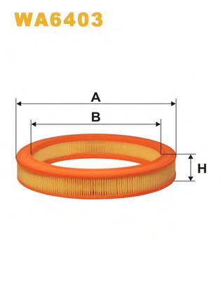 WIX FILTERS wa6403 -  Воздушный фильтр